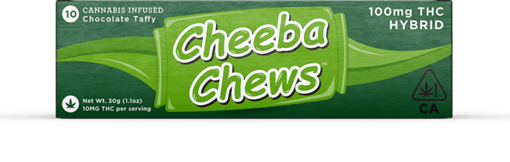 Chocolate Taffy Hybrid 100mg - Cheeba Chews