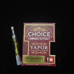 Choice Cannabis Extracts Vapor 1g Cartridge
