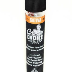 CHONG'S CHOICE - SATIVA - PREROLL WITH CONCENTRATE