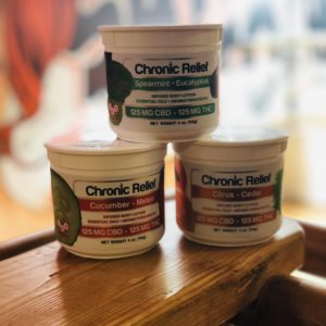 Chronic Relief - 1:1 CBD/THC Citrus & Cedar - $40
