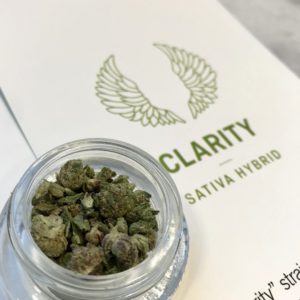Clarity Space Dust (Green Crack Flower w/ Blueberry Skunk Wax) - $20/gram