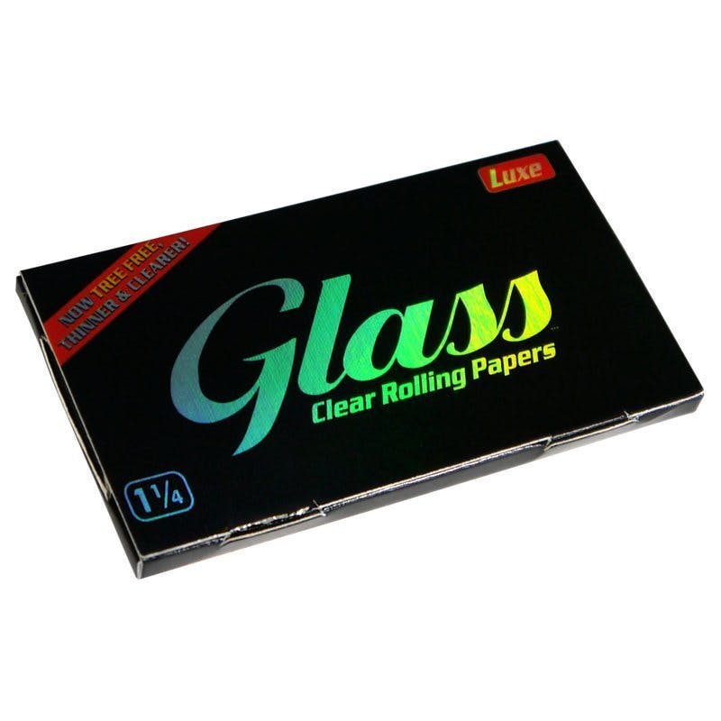 Clear Rolling Papers by Glass