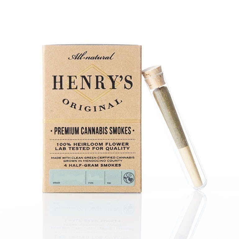 Clementine 2g Preroll Pack by Henry's Original
