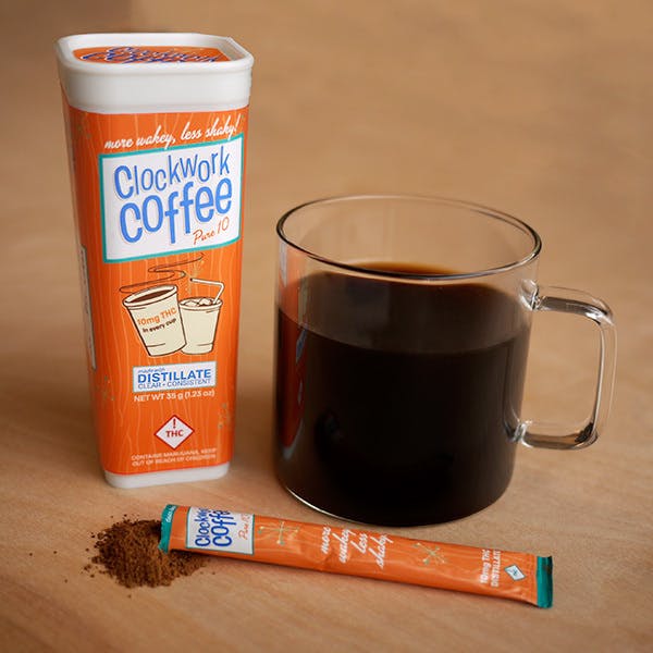 Clockwork Coffee 10mg THC (tax not included)