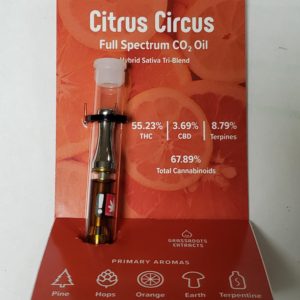 CO True - Citrus Circus - 1g Full Spectrum Cartridge
