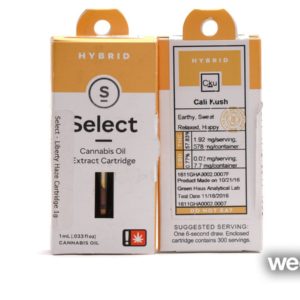 CO2 - Cali Kush 1g Cartridge (SELECT STRAINS)