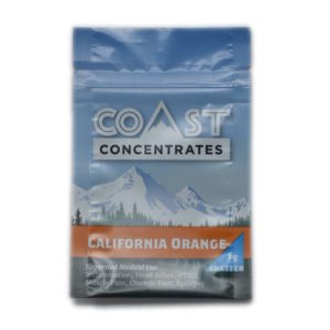 Coast Concentrates - Shatter (California Orange)