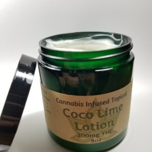 Coco Lime Lotion 8oz 200mg
