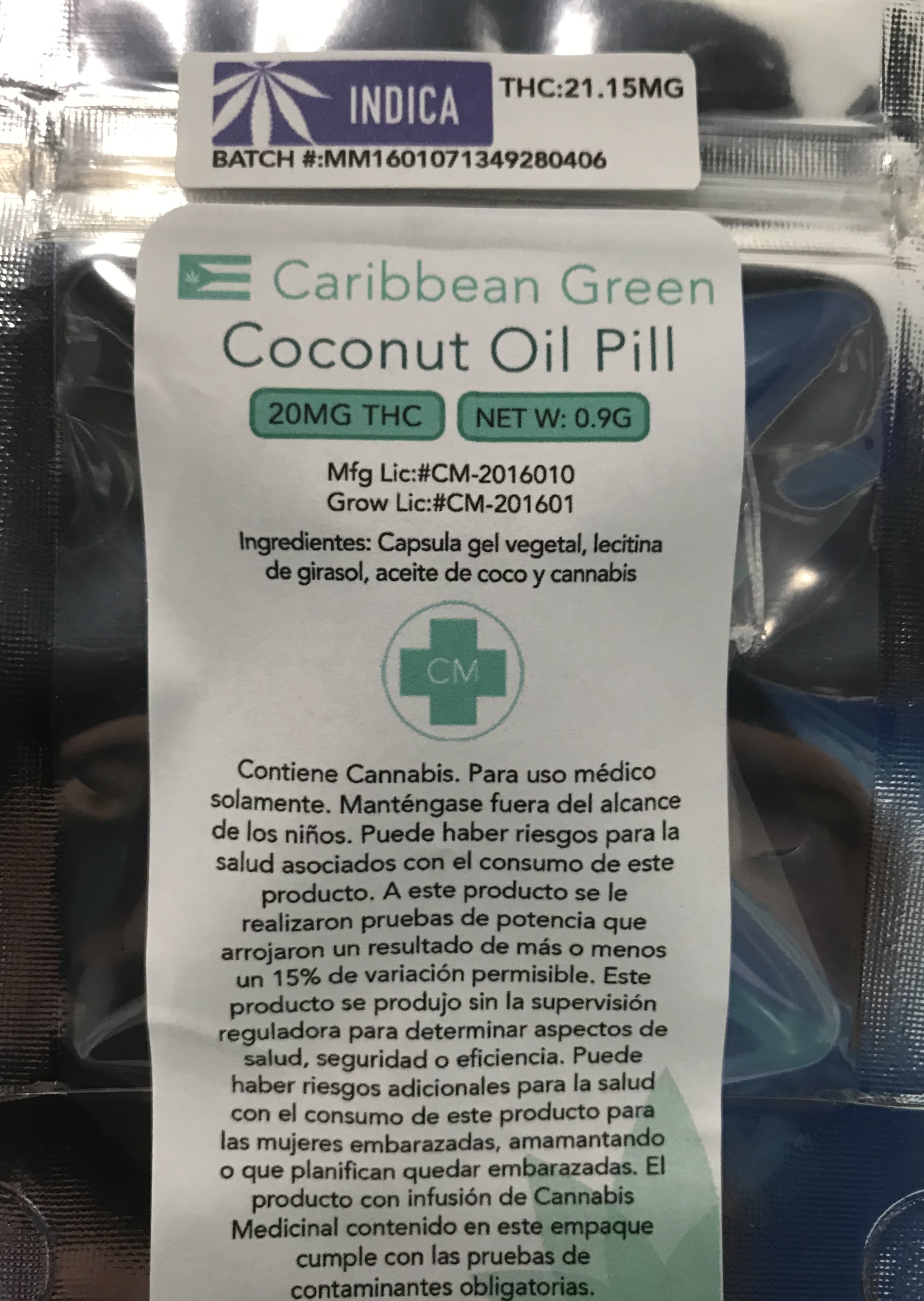 edible-coconut-oil-pill-20mg-thc-indica