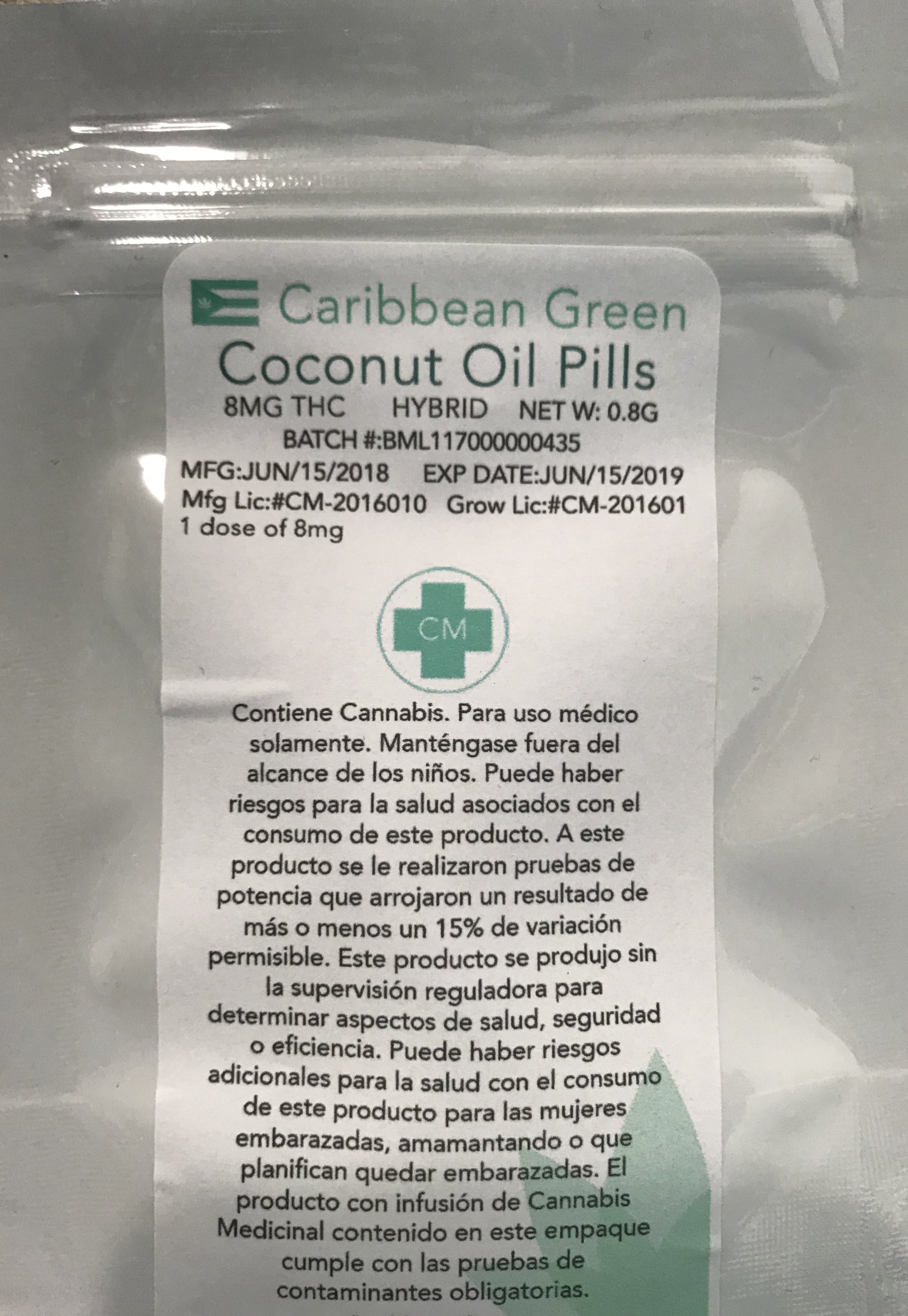 edible-coconut-oil-pill-8mg-thc-hybrid