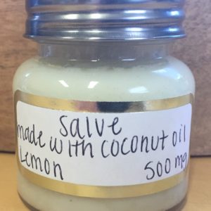 Coconut Oil Salve - Lemon