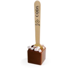 Coda 10mg Hot Chocolate with Marshmallows Spoon