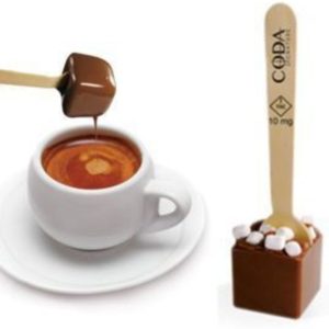 CODA Hot Chocolate on a Spoon 10mg
