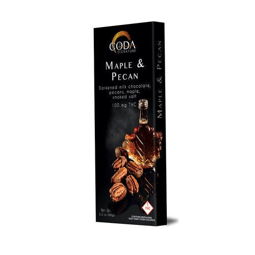 Coda Maple & Pecan 100 mg bar