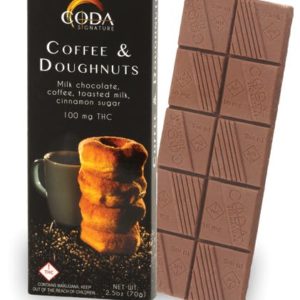 CODA: Milk Chocolate Coffee & Doughnuts 300mg