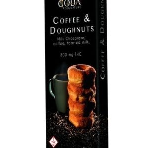 Coda Signature - Coffee & Dougnuts 300mg Chocolate Bar