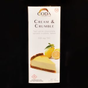 Coda Signature Cream & Crumble Bar 200 Mg