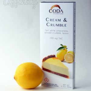 Coda Signature Cream and Crumble Bar 100mg
