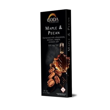 Coda Signature - Maple Pecan 500mg Chocolate Bar