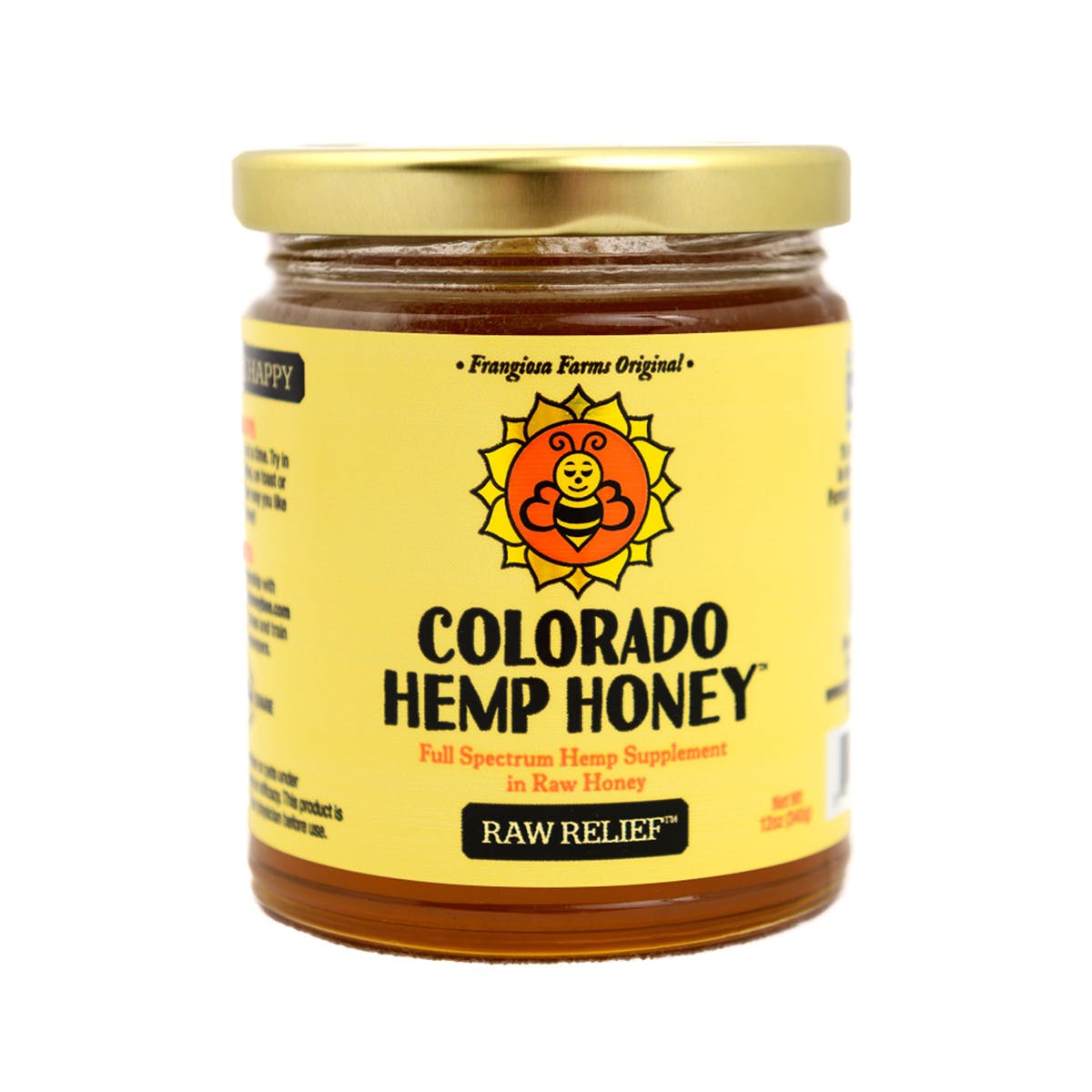 Colorado Hemp Honey Raw Relief