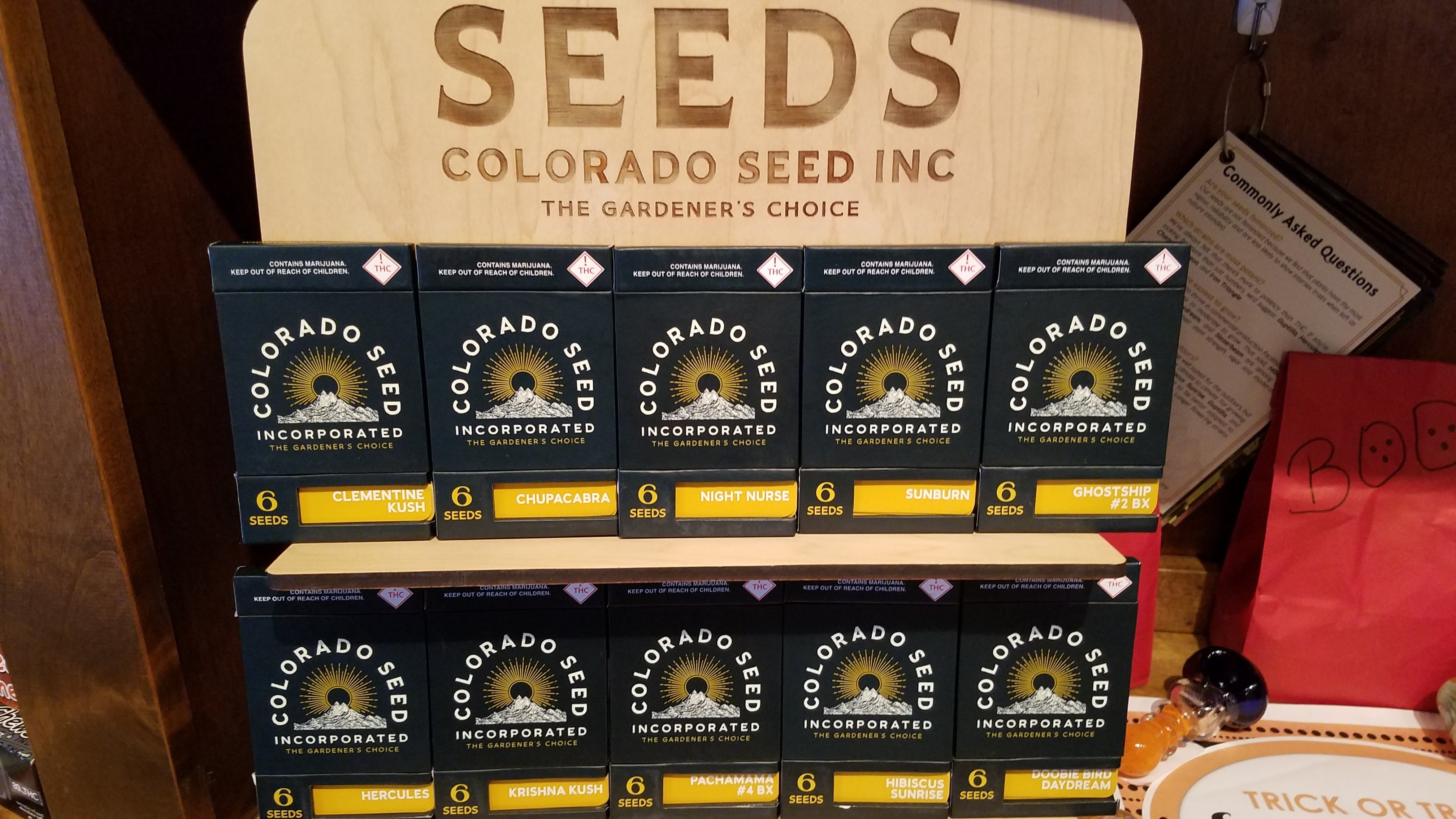 Colorado Seed Inc. Seeds