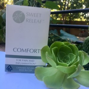 Comfort 1oz Cannabis Infused Body Butter : Sweet Releaf