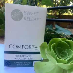 Comfort + Extra Strength Cannabis Infused Body Butter 1oz : Sweet Releaf