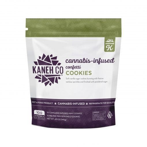 Confetti Cookies: 100mg THC (Kaneh Co.)