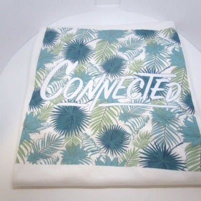 Connected Cannabis Co. - Floral Print T-Shirt (White)