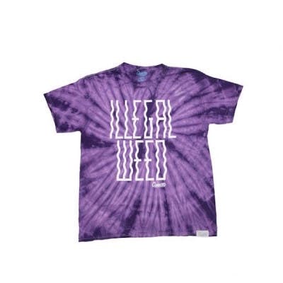 Connected Cannabis Co. - Illegal Weed T-Shirt (Purple)