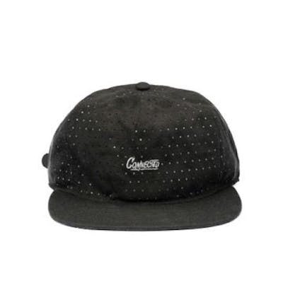Connected Cannabis Co. - Suede Snapback Hat (Black)