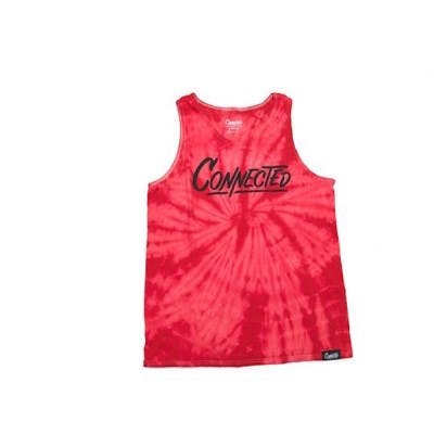 Connected Cannabis Co. - Tie Dye Tank (Red)