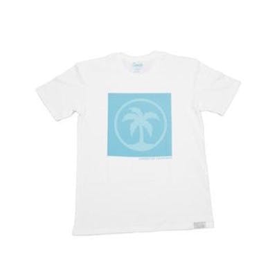 Connected Cannabis Co. - Trippy Palm T-Shirt (White)