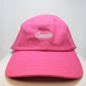 Connected Dad Hat Pink (Small Writing)