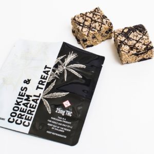 Cookies and Creme Cereal Treat | Evergreen Organix