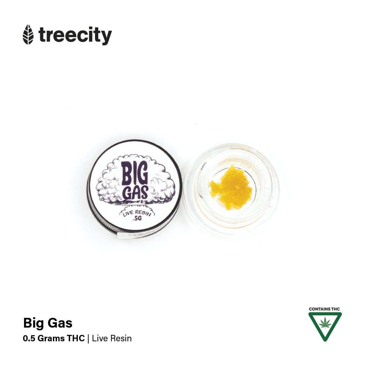 Cookies N Chem - Indica - ½ Gram Live Resin - Big Gas