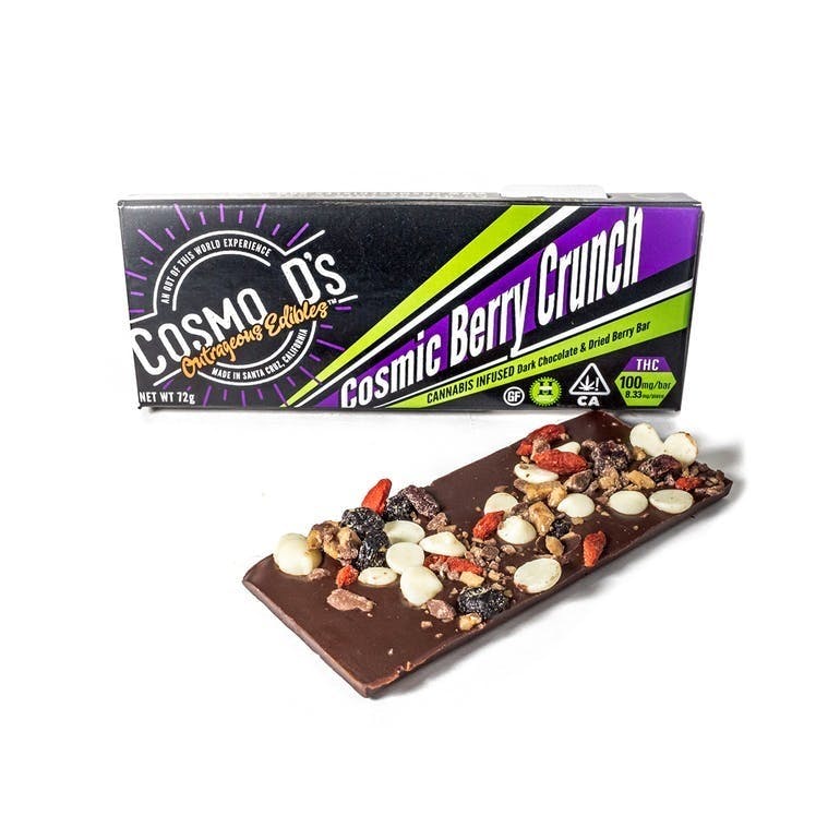 Cosmo D's Outrageous Edibles - Cosmic Berry Crunch 100mg (Medical)