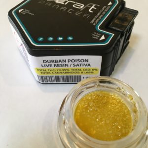 Craft - Durban Poison Live Resin