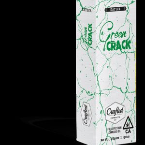 Crafted cartridges - Green Crack (sativa)