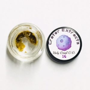 Crater extracts 1g - Holy Grail O.G.