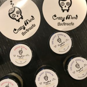 Crazy Mind Extracts: Gorilla Glue #4 1st Pull