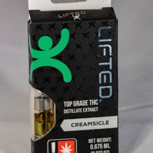 Creamsicle .5g Vape Cart by Lifted/Green Acers Farms