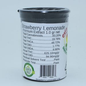 Creme De Canna: Strawberry Lemonade - Sauce