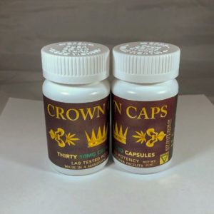 Crown Caps CBD 30pk - 10mg