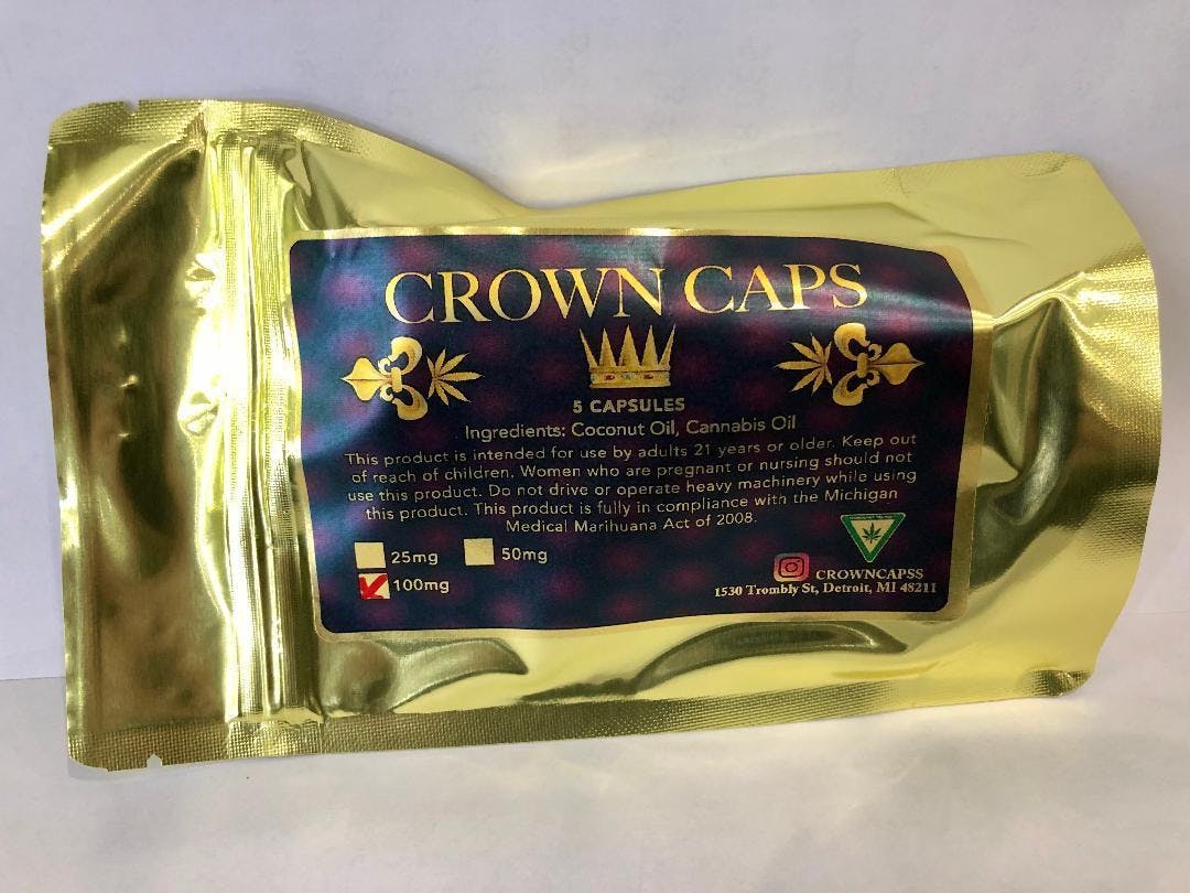 edible-crown-caps-thc-100mg-capsules