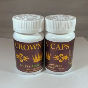 Crown Caps THC 30pk - 25mg