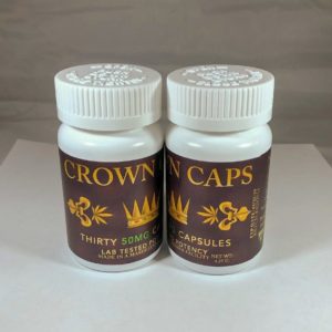 Crown Caps THC 30pk - 50mg