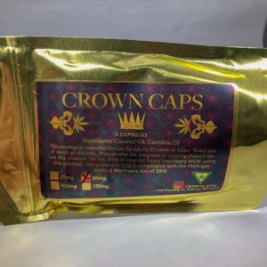 Crown Caps THC 5pk - 50mg