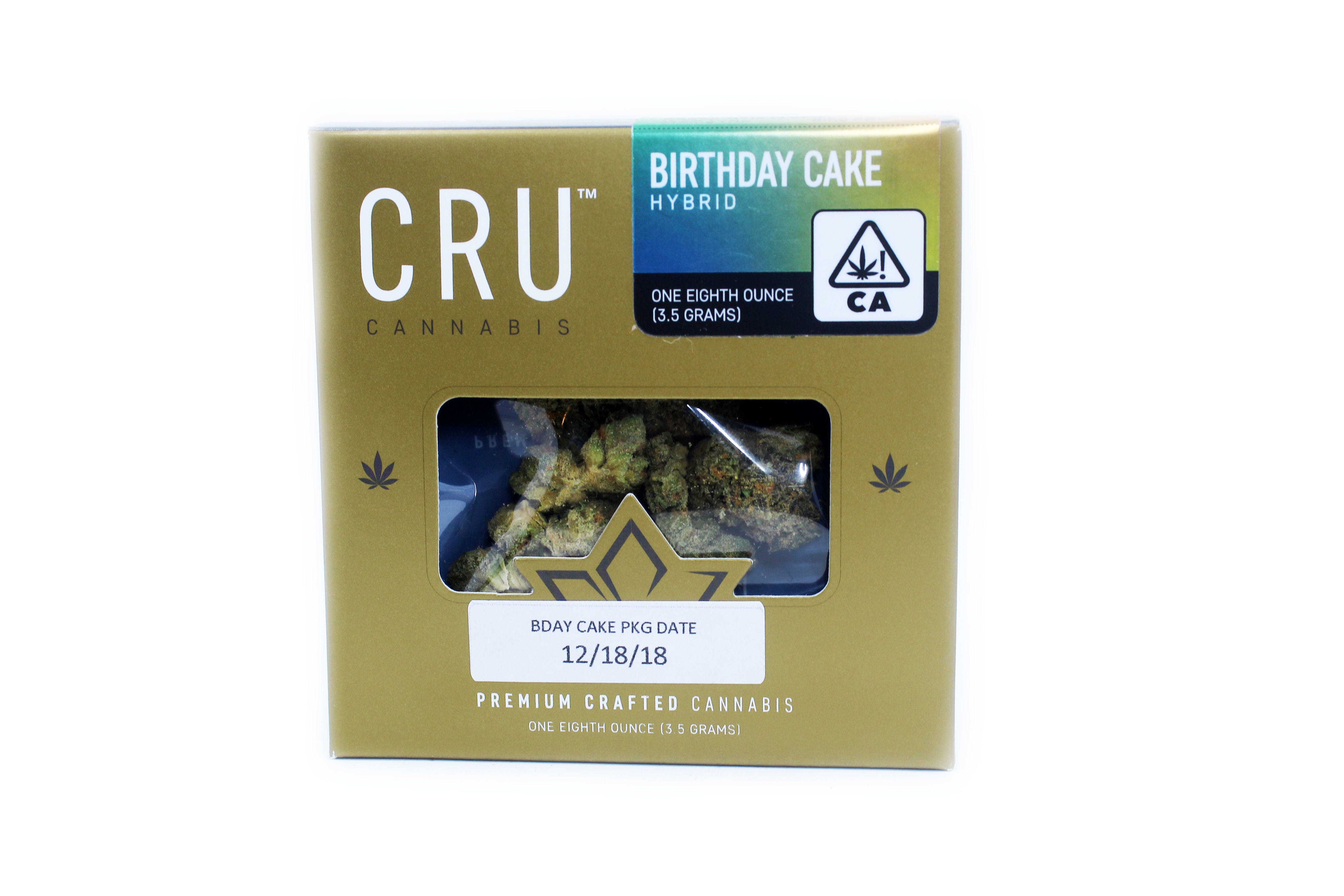CRU Cannabis - Birthday Cake