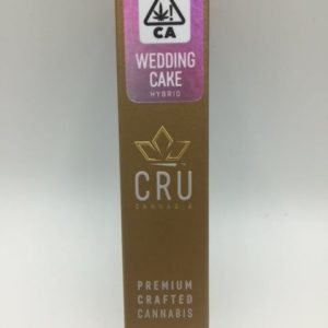 CRU Cannabis - Wedding Cake Disposable Pen (.3ML)